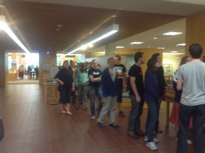 Did I mention there was a line?