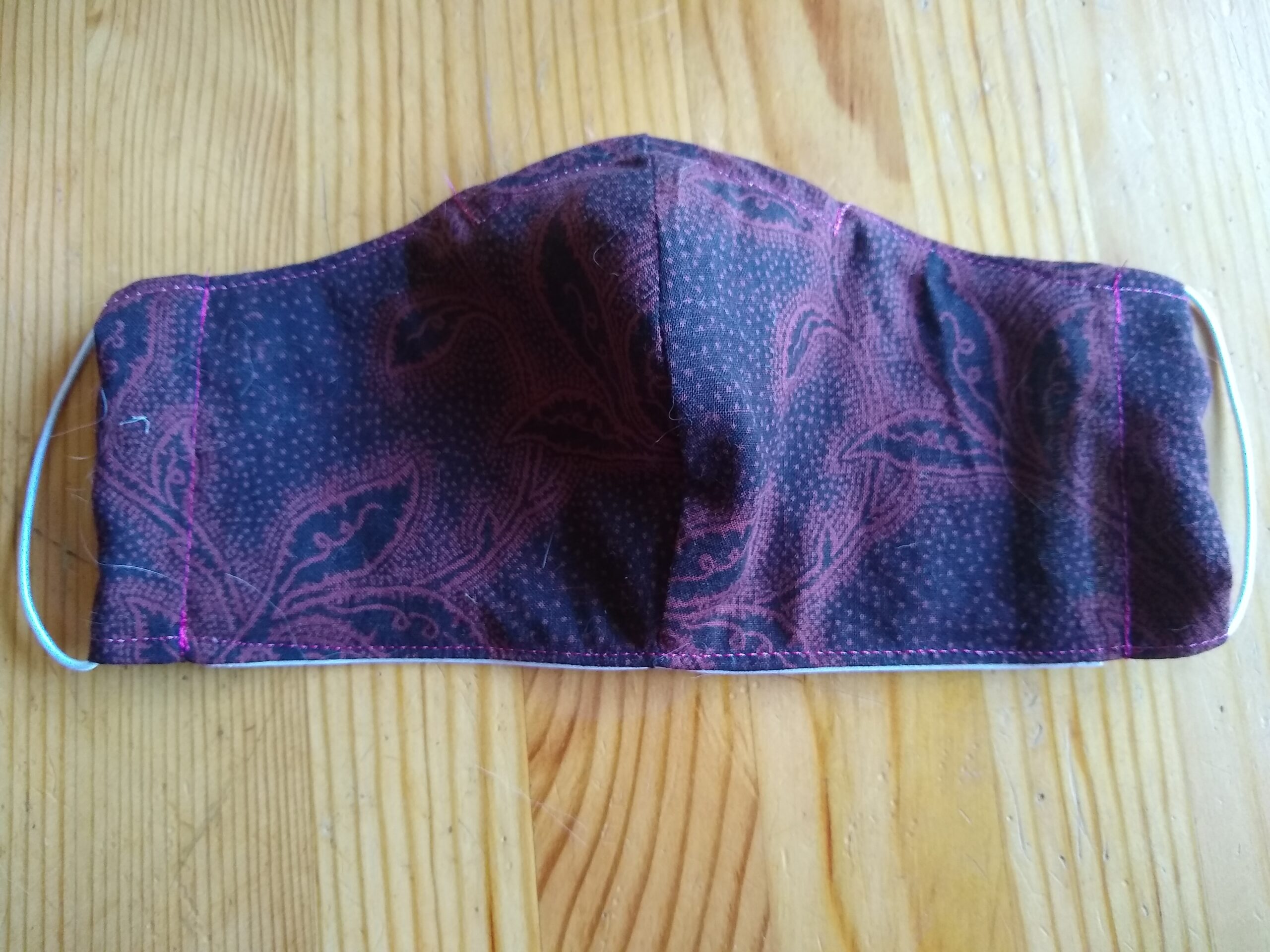 cloth mask with ear elastics